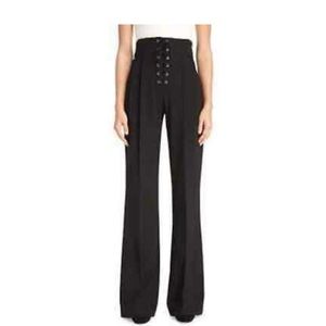 A.L.C. Women’s Estrada High W Black Side Zip Pants